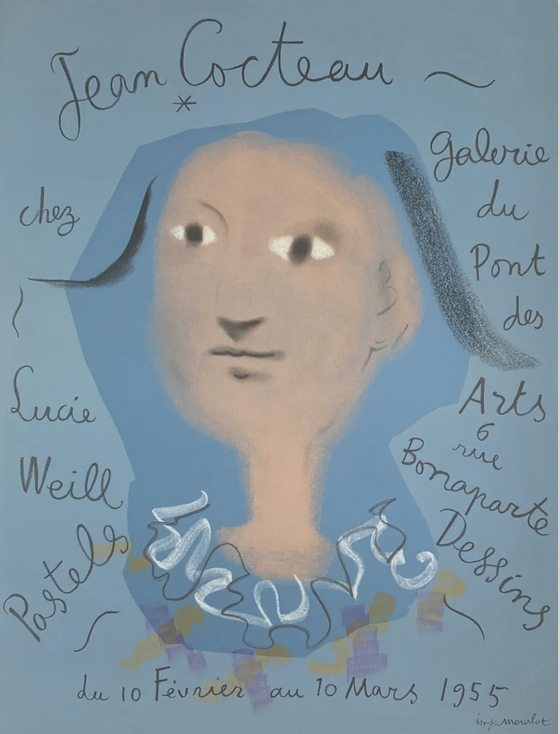 Jean-Cocteau-Exposition1955-galerieLWS