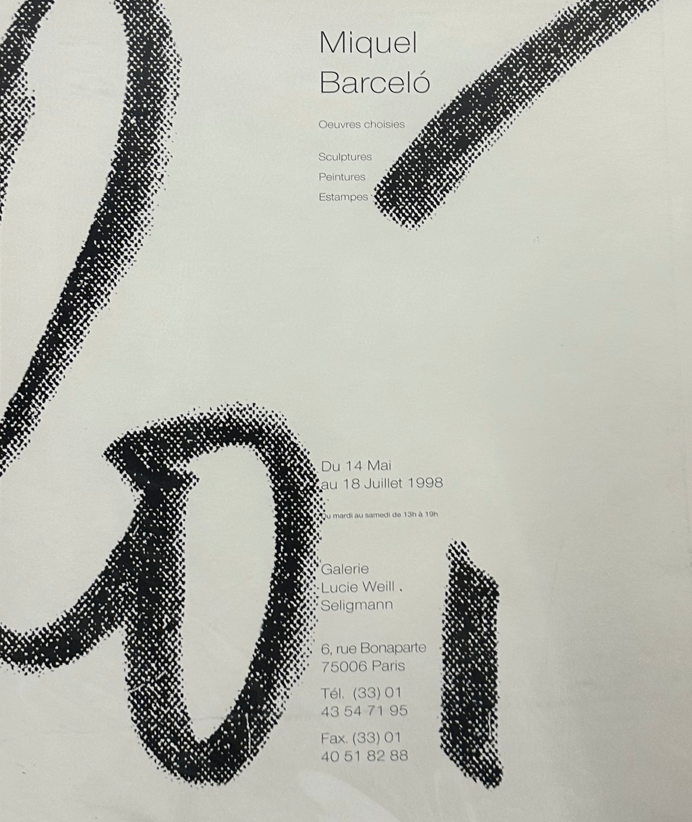 Miquel-Barcelo-Affiche-Expo-1998-galerieLWS