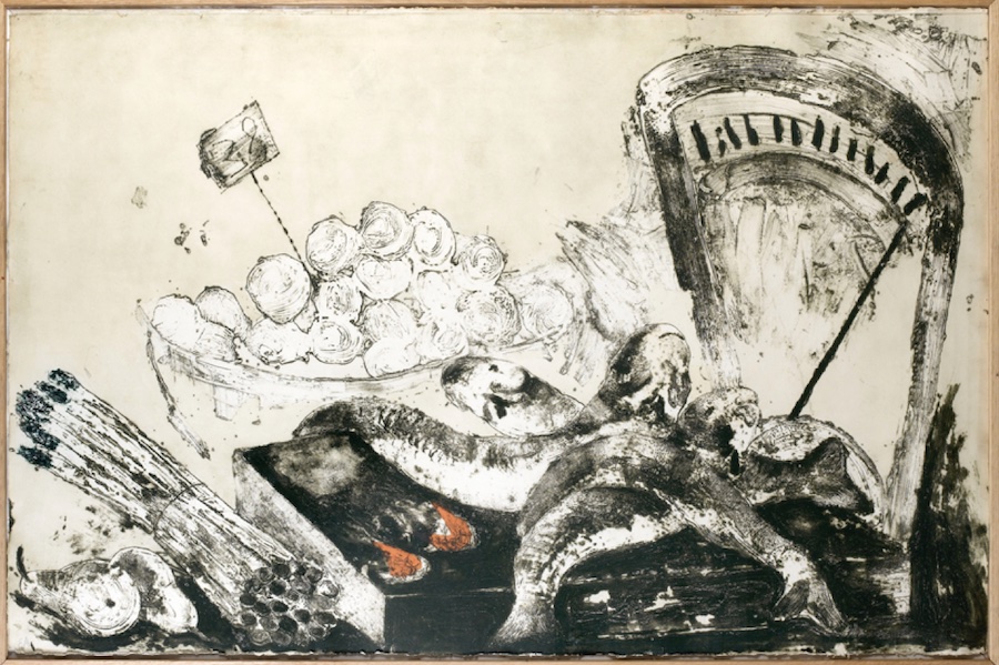 Miquel-Barcelo-La-Balance-1985-Exposition2008-galerieLWS