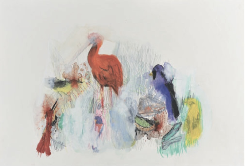 Vanessa-Fanuele-Lost- paradise-graphite-encre-pastel-sur-papier-38x56cm-2012-galerieLWS